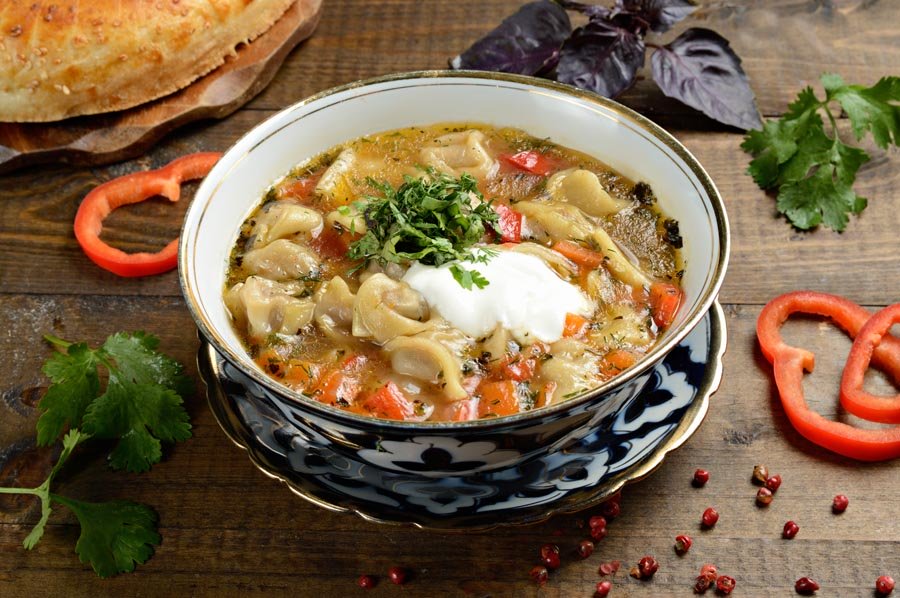 Чучвара шурпа-узбекская кухня